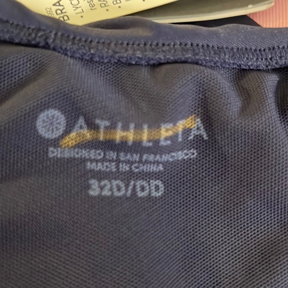 Athleta Tankini Top Swim Bra Cup Wrap Size 32 D/DD XS - Picture 5 of 6
